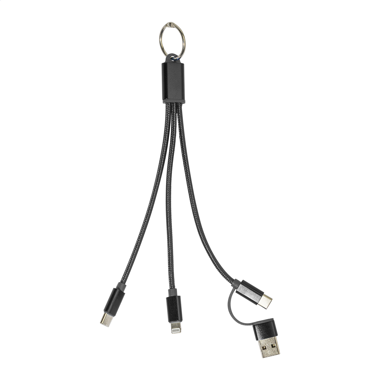 Brelok kabel ładujący USB P149655D czarny