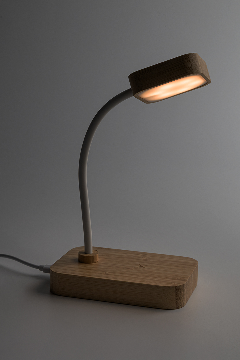 Lampa biurkowa z ładowarką bezprzewodową P150146D
