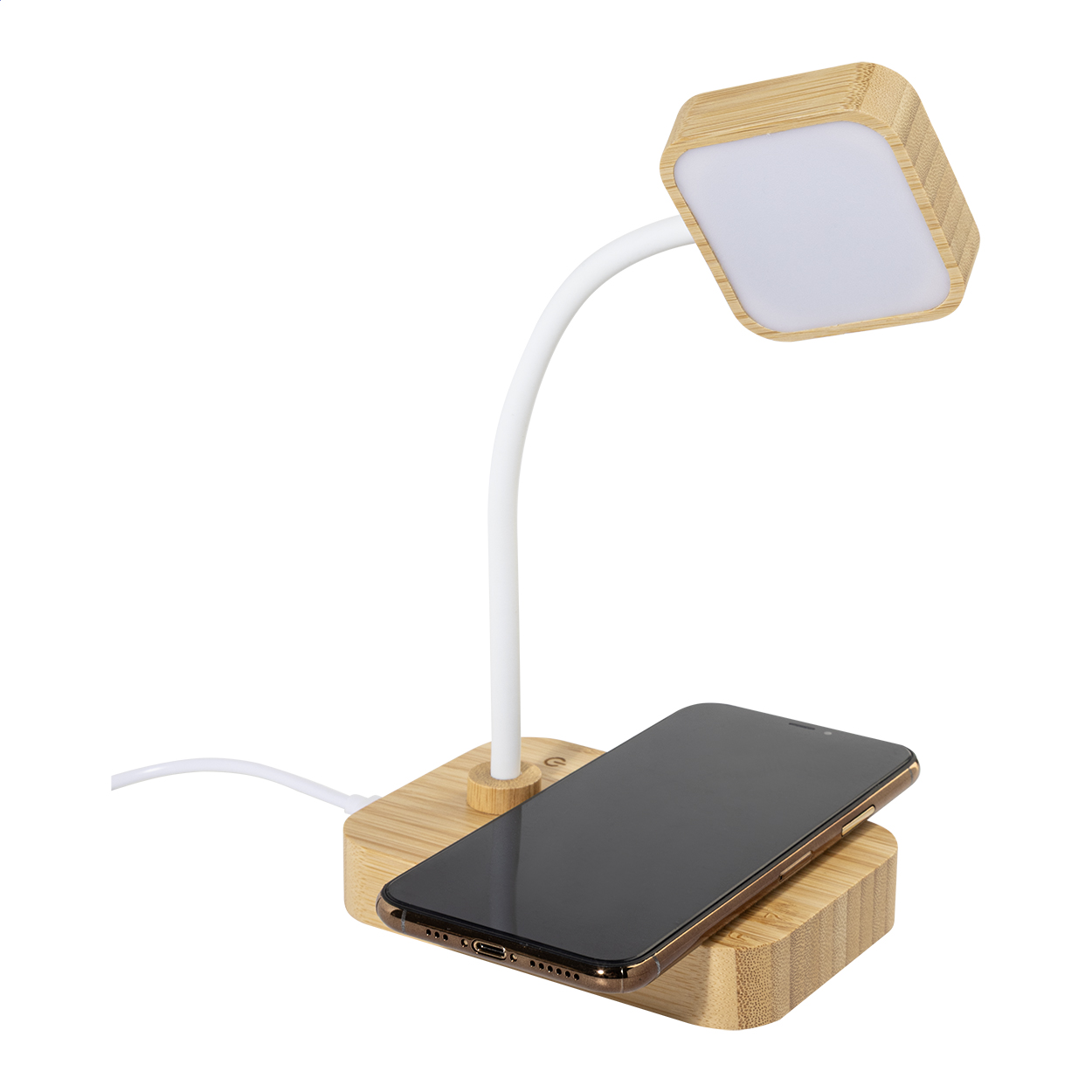 Lampa biurkowa z ładowarką bezprzewodową P150146D