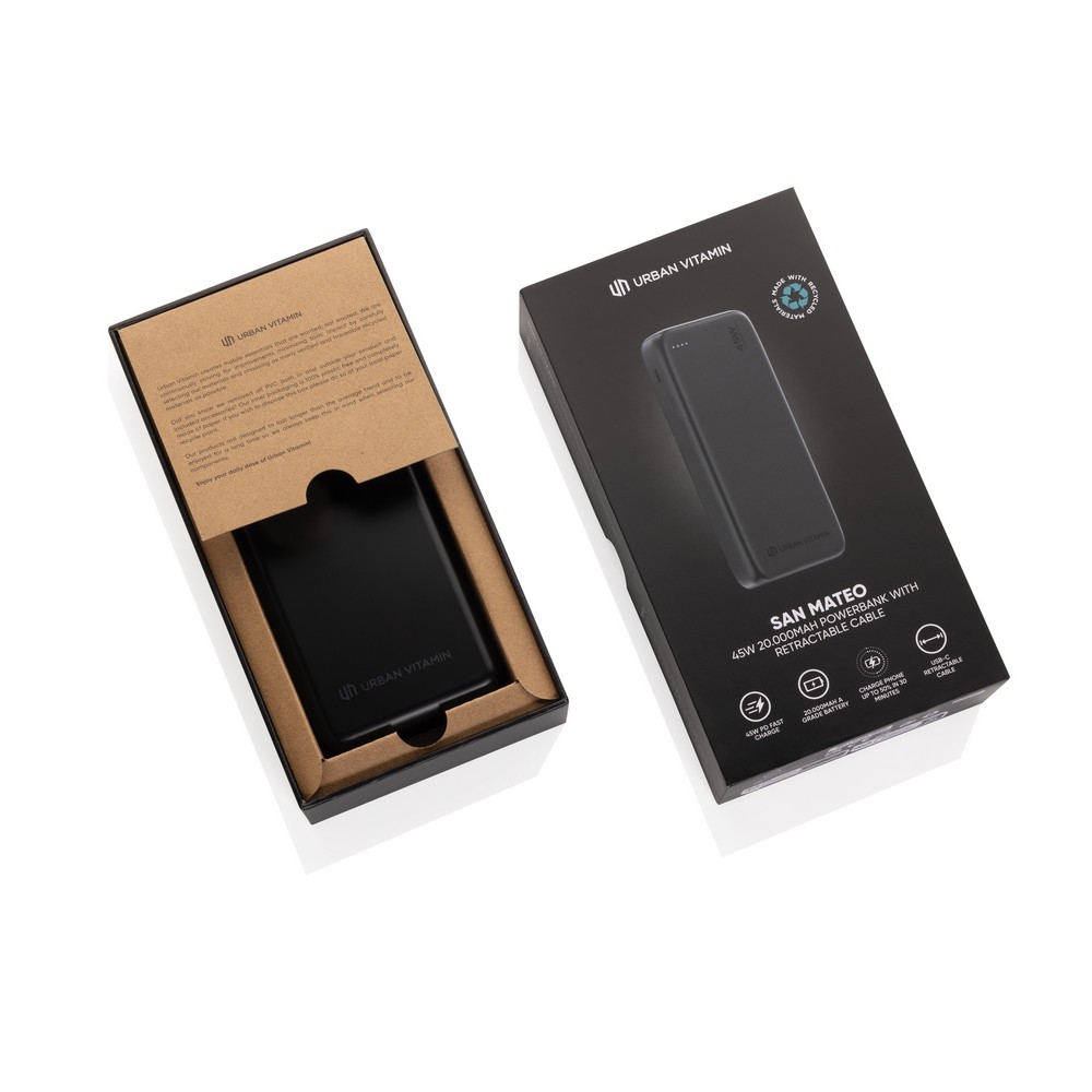 Power bank 20000 mAh Urban Vitamin San Mateo P151204X