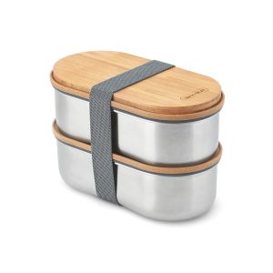 Lunchbox, pudełko śniadaniowe Black+Blum Double Bento P151219X