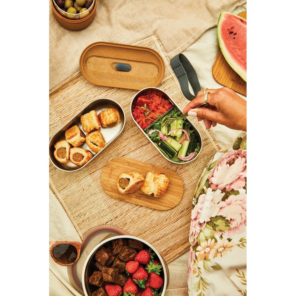 Lunchbox, pudełko śniadaniowe Black+Blum Double Bento P151219X