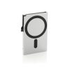 Magnetyczne etui na kartę kredytową, ochrona RFID P151241X silver