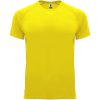 Bahrain sportowa koszulka męska z krótkim rękawem P077636C żółty