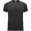 Bahrain sportowa koszulka męska z krótkim rękawem P077636C czarny