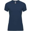Bahrain sportowa koszulka damska z krótkim rękawem P077843C navy blue