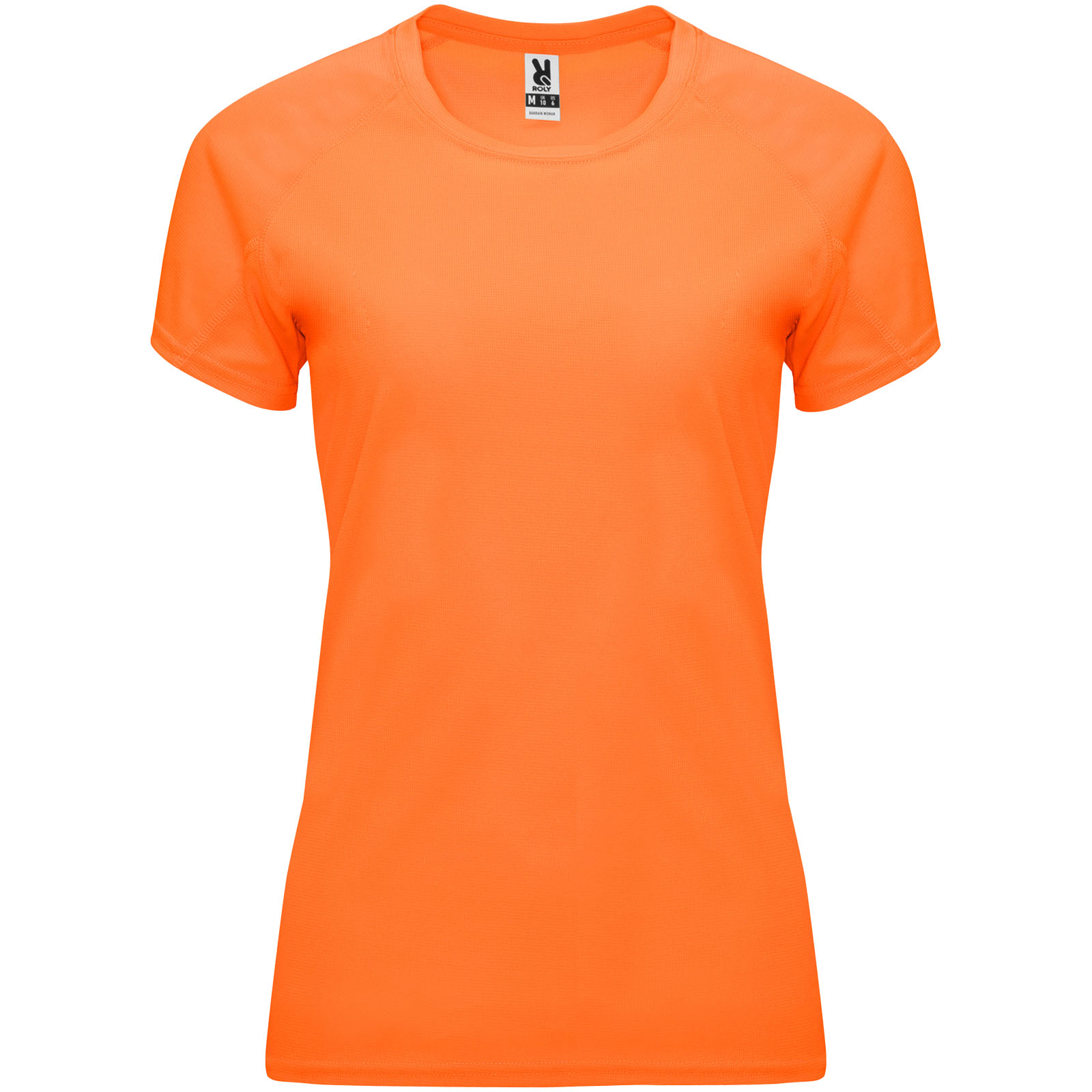 Bahrain sportowa koszulka damska z krótkim rękawem P077843C fluor orange
