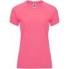 Bahrain sportowa koszulka damska z krótkim rękawem P077843C fluor lady pink