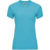 Bahrain sportowa koszulka damska z krótkim rękawem P077843C turkusowy