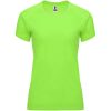 Bahrain sportowa koszulka damska z krótkim rękawem P077843C fluor green