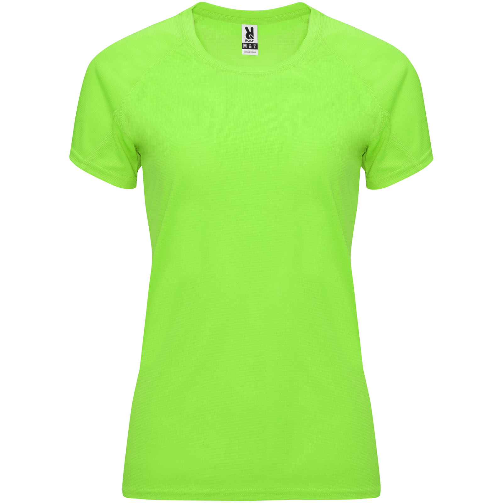 Bahrain sportowa koszulka damska z krótkim rękawem P077843C fluor green