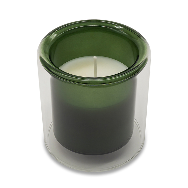 Świeca zapachowa w szkle Glasen P151151R ciemny zielony