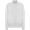 Ulan bluza unisex z zamkiem błyskawicznym na całej długości P081504C biały