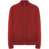 Ulan bluza unisex z zamkiem błyskawicznym na całej długości P081504C czerwony