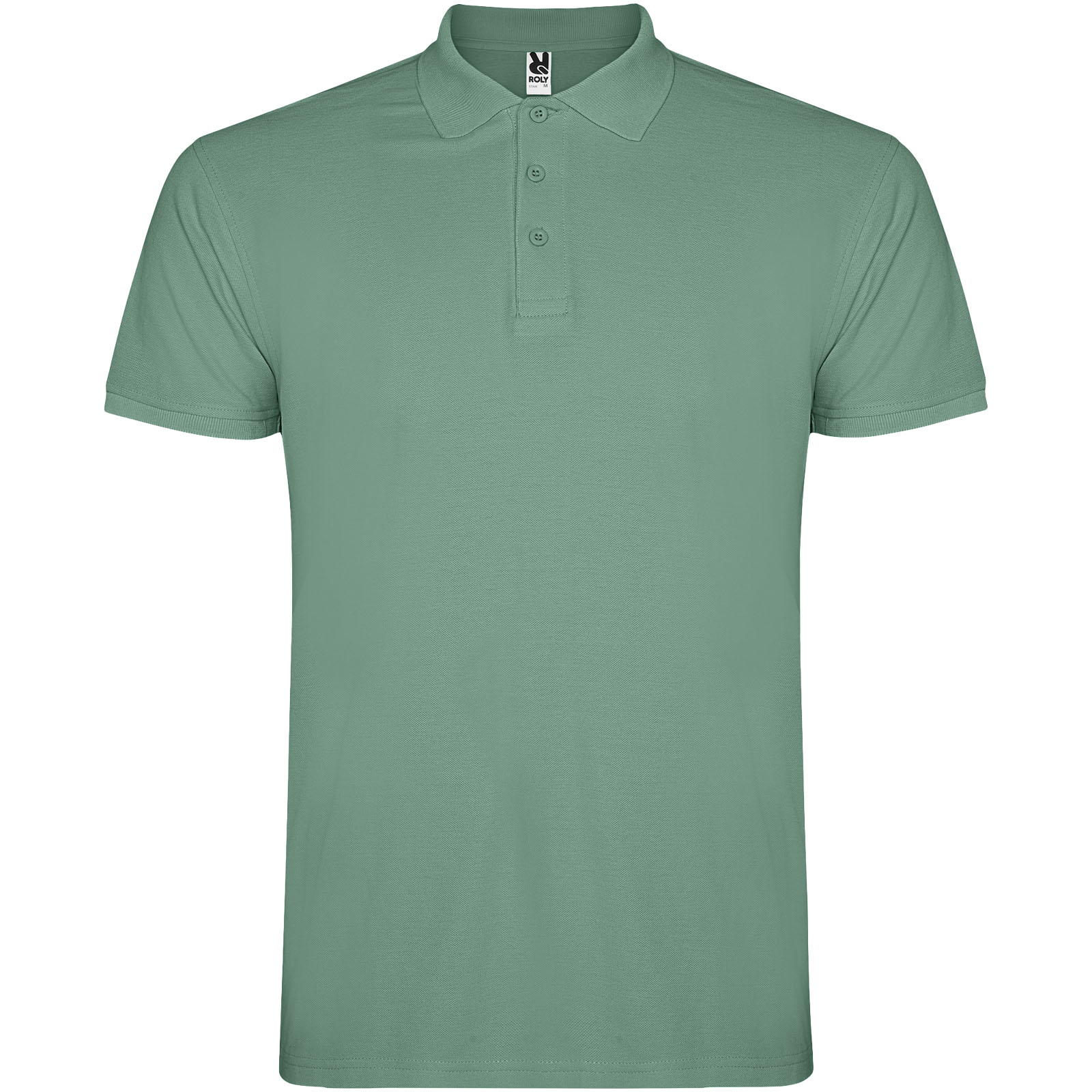 Star koszulka męska polo z krótkim rękawem P081116C dark mint