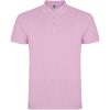 Star koszulka męska polo z krótkim rękawem P081116C jasnoróżowy