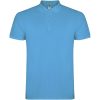 Star koszulka męska polo z krótkim rękawem P081116C turkusowy
