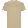 Stafford koszulka męska z krótkim rękawem P080744C piaskowy