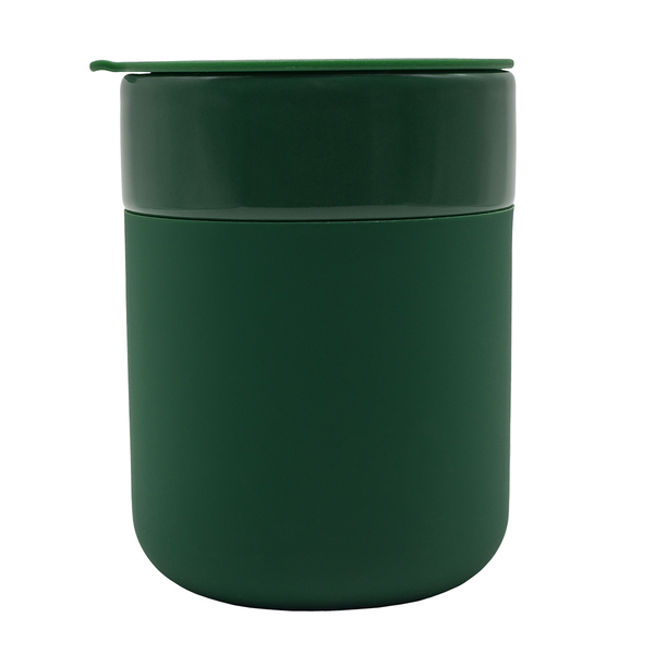 Kubek ceramiczny Caldo 370 ml P151400R ciemny zielony