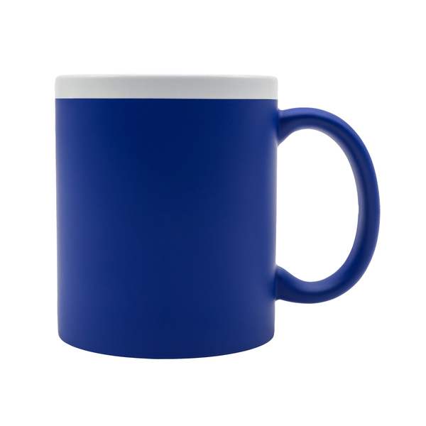 Kubek ceramiczny Velutti 350 ml P151412R niebieski