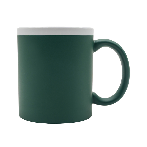 Kubek ceramiczny Velutti 350 ml P151412R zielony