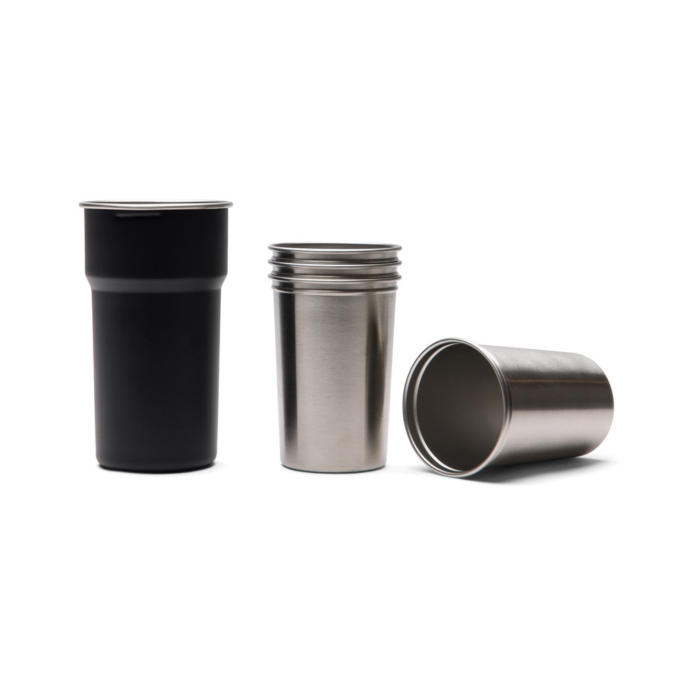 Zestaw kubków podróżnych 250 ml VINGA Parks, 4 el. P151329X