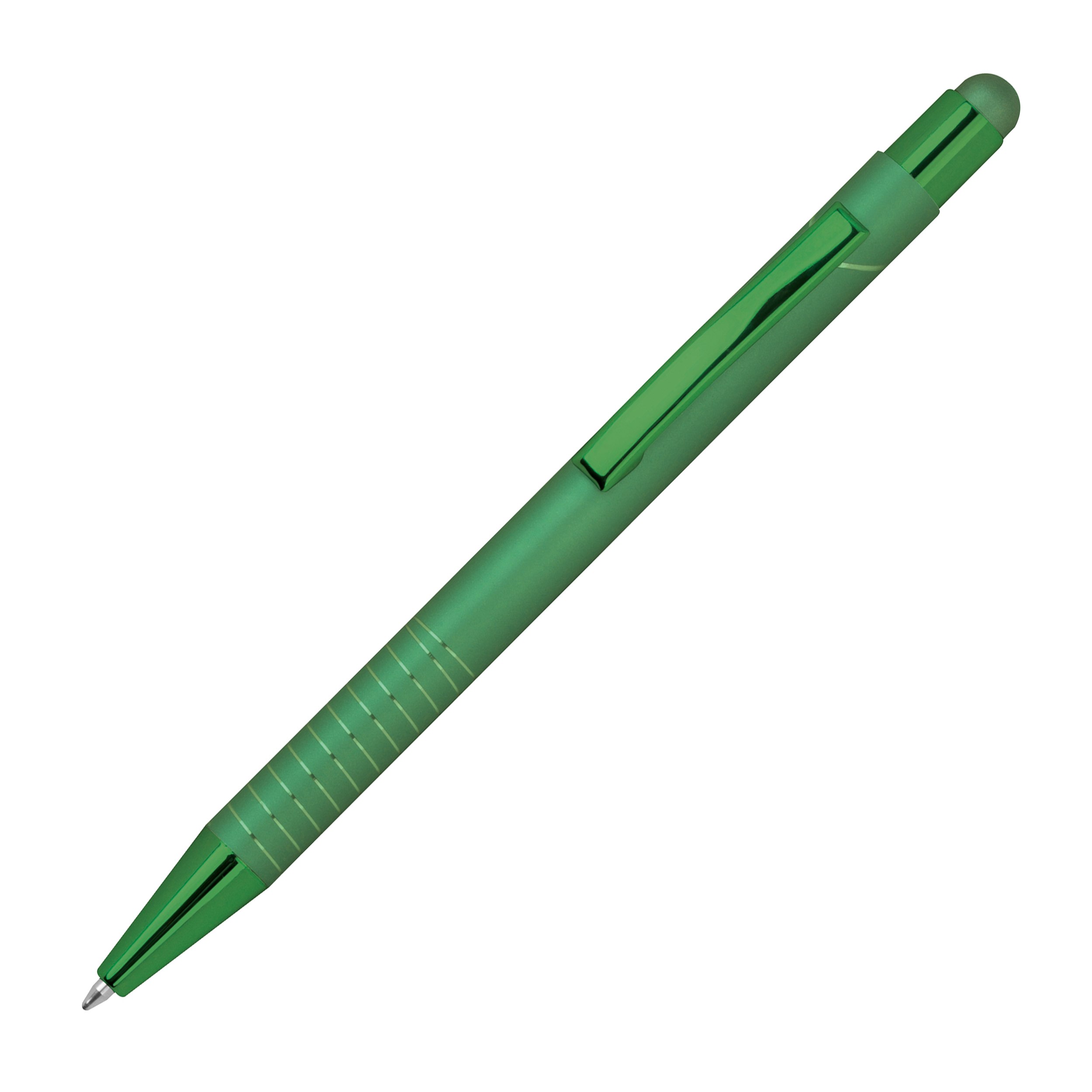 Długopis z touch-pen ANGELO P151067K zielony