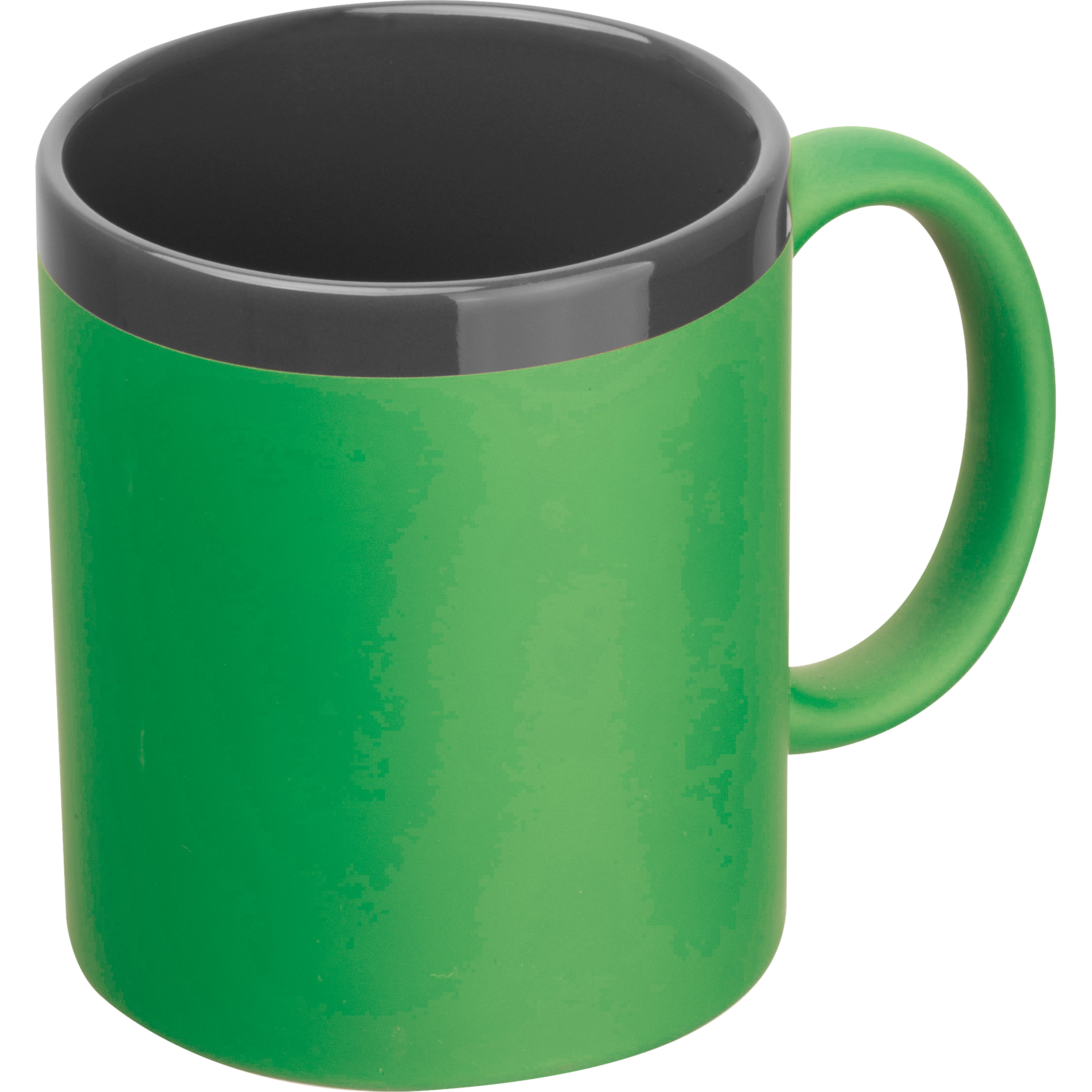 Kubek ceramiczny soft-touch 300 ml RONALD P150875K zielony Kubek ceramiczny soft-touch 300 ml RONALD P150875K zielony
