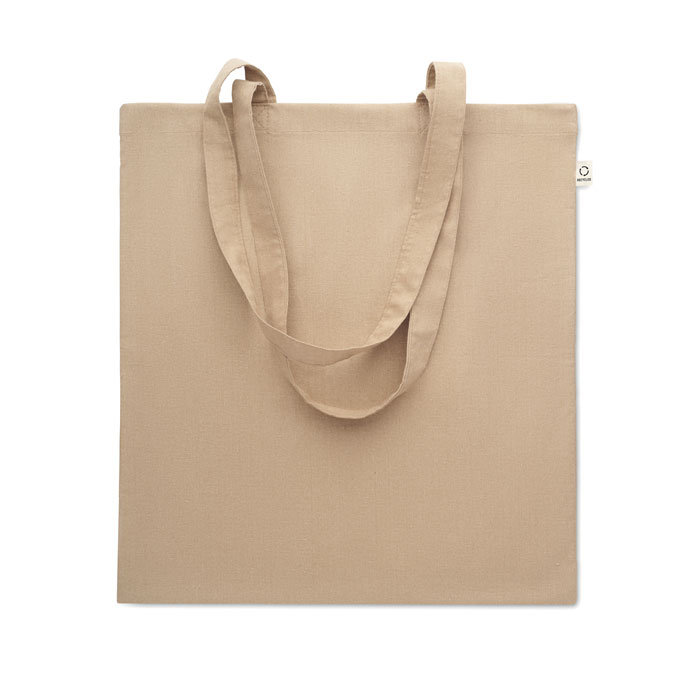 Bawełniana torba z recyklingu P067370O khaki