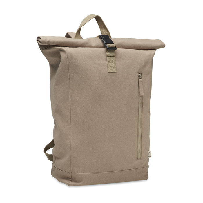 Plecak typu rolltop 390 gr/m² P101111O khaki