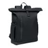 Plecak na laptopa Rolltop 600D P122573O czarny