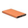 Power Bank 4000 mAh typ C P045768O pomaranczowy Power Bank 4000 mAh typ C P045768O pomaranczowy