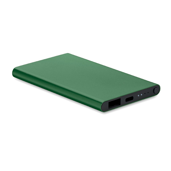 Power Bank 4000 mAh typ C P045768O ciemnozielony Power Bank 4000 mAh typ C P045768O ciemnozielony