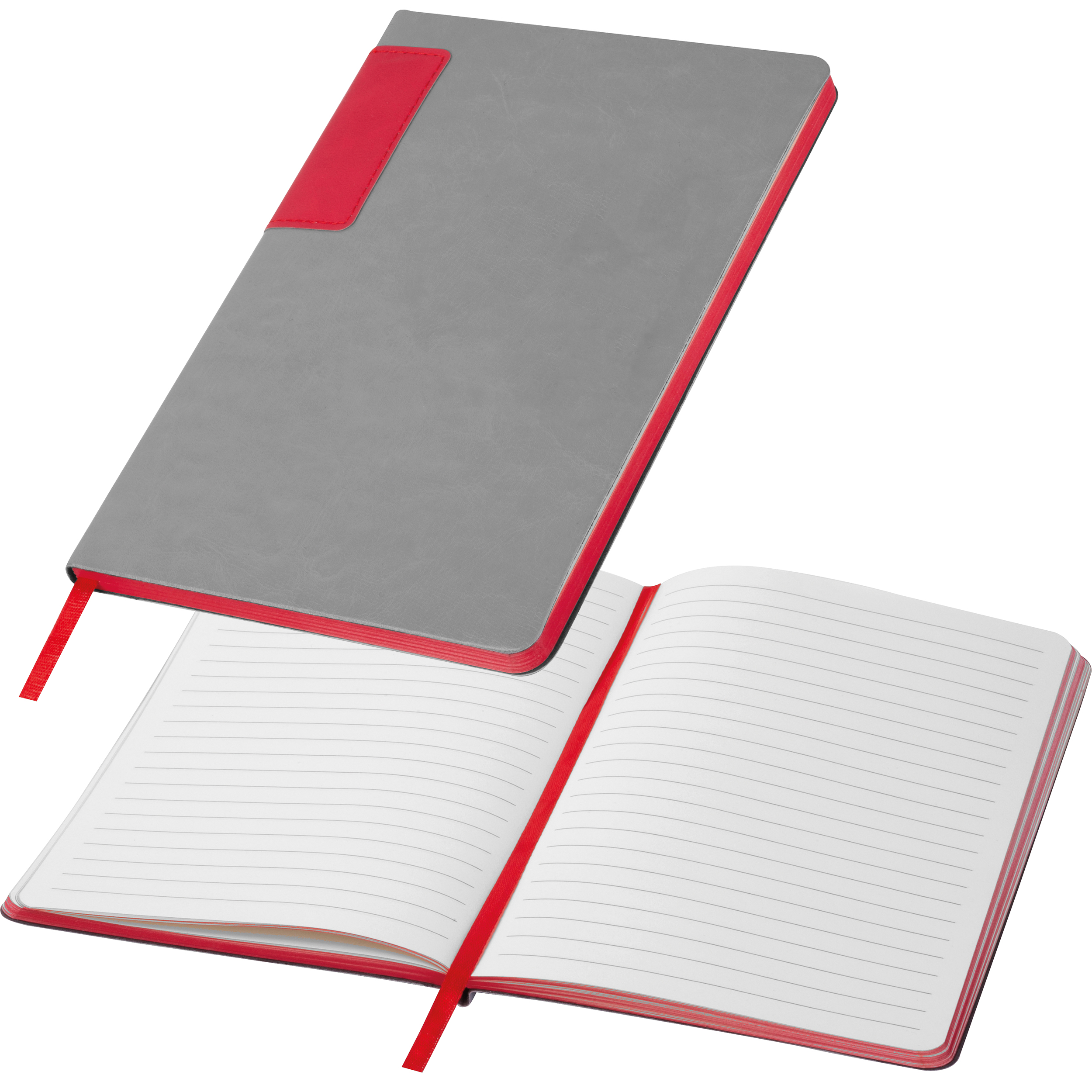 Notatnik A5 w linię EVAN P150796K czerwony