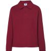 Koszulka polo pkid 200 ls P138092H burgundy