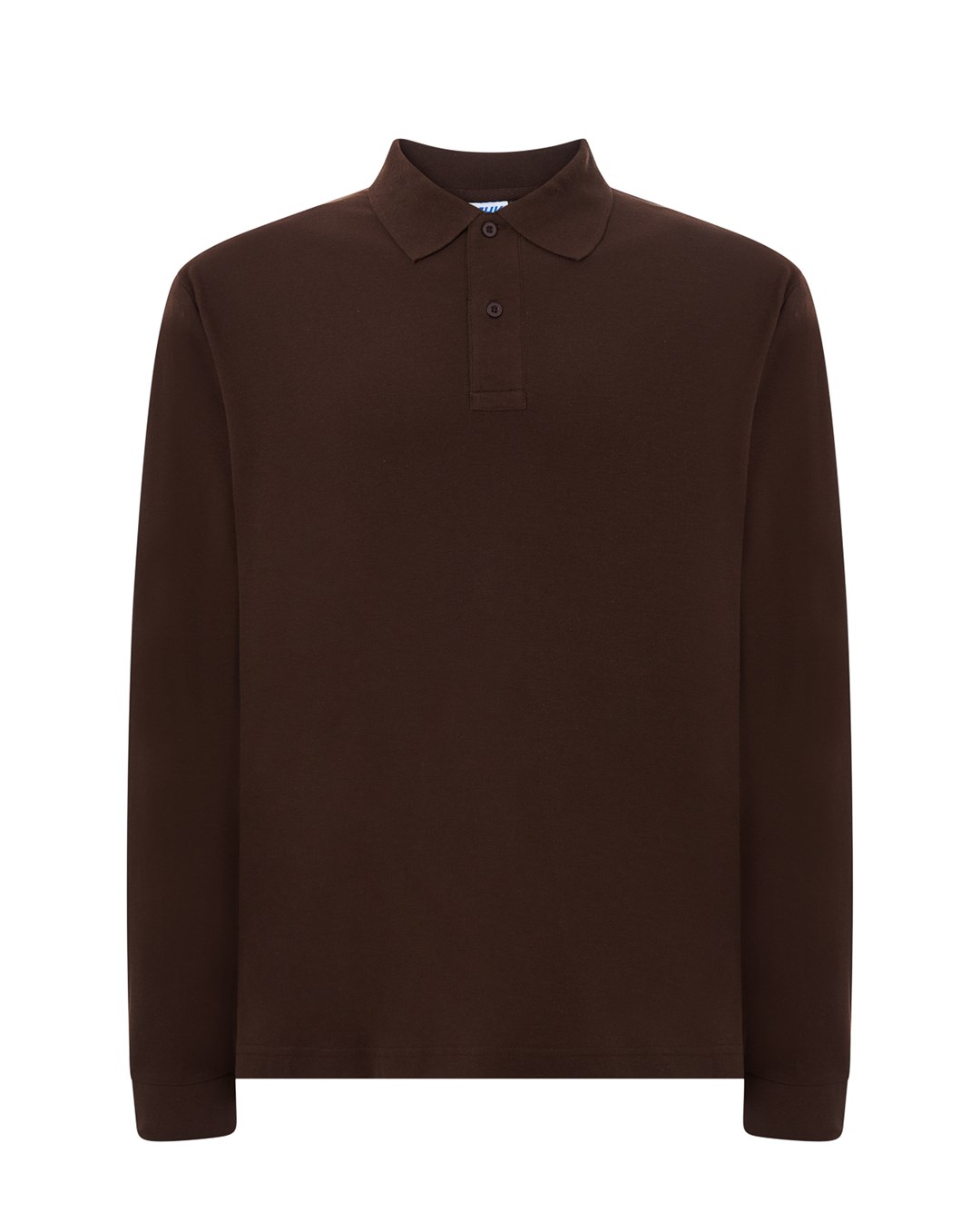 Koszulka polo pora 210 ls polo regular man ls P138001H chocolate