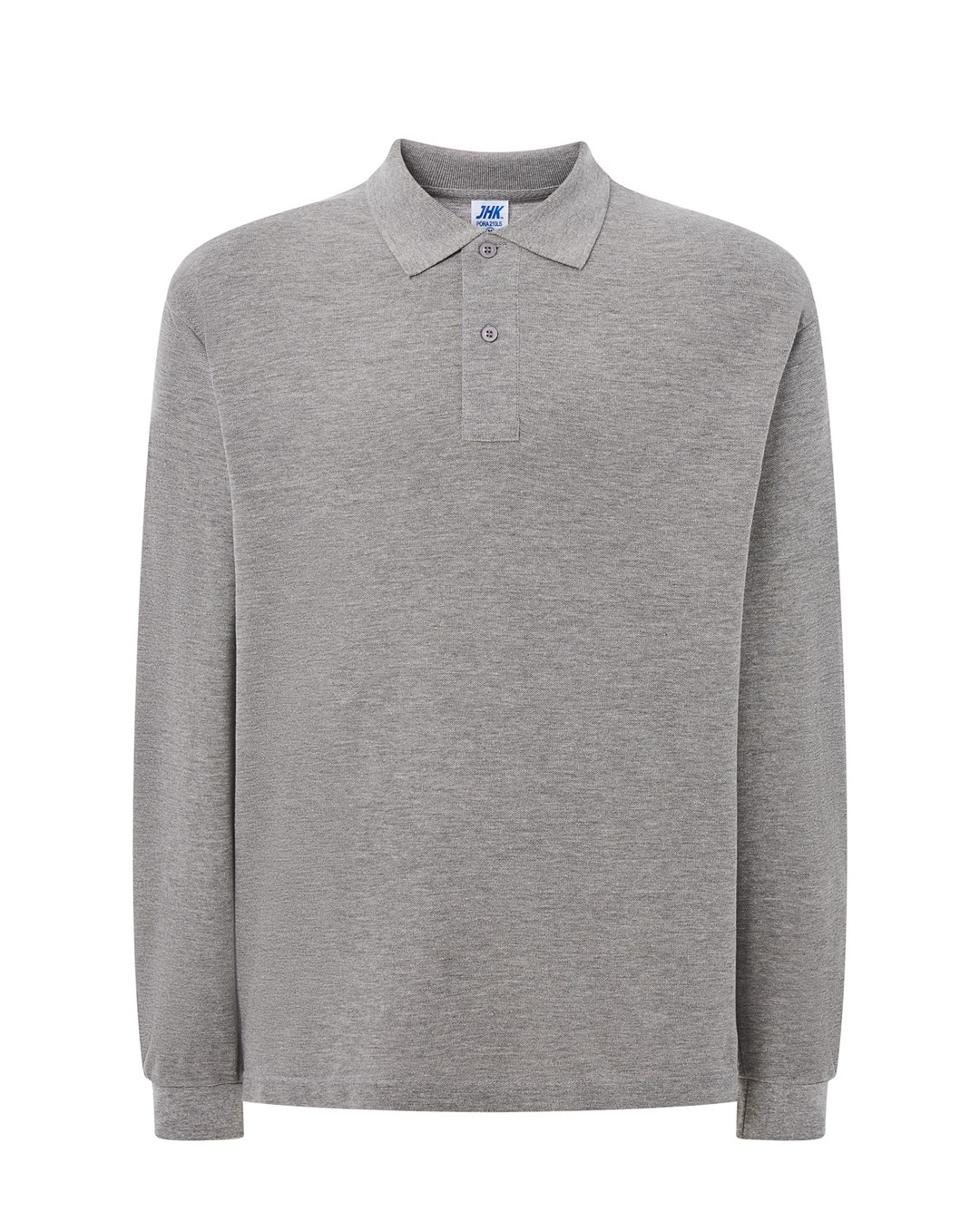 Koszulka polo pora 210 ls polo regular man ls P138001H grey melange