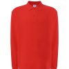 Koszulka polo pora 210 ls polo regular man ls P138001H red