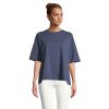 BOXY WOMEN T-SHIRT OVERSIZE P125791O denim