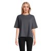 BOXY WOMEN T-SHIRT OVERSIZE P125791O mysi szary