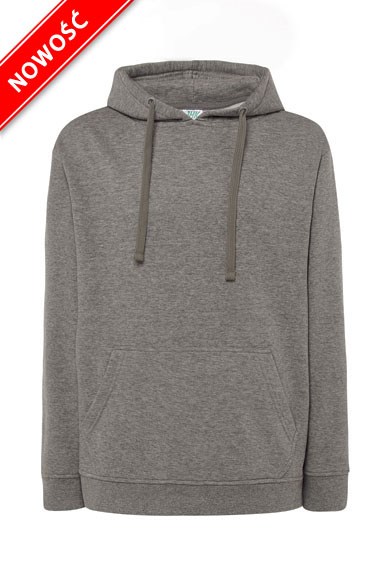 Bluza dresowa swra kng P138250H dark gray melange