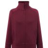 Bluza dresowa swrk fuzip P140982H burgundy