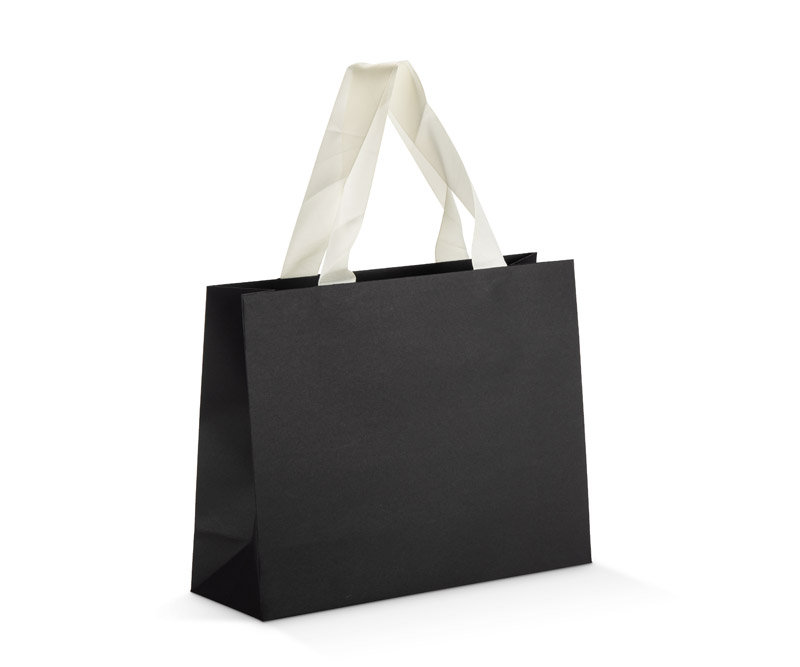 Torba papierowa DUNA duża P151621A czarny Torba papierowa DUNA duża P151621A czarny