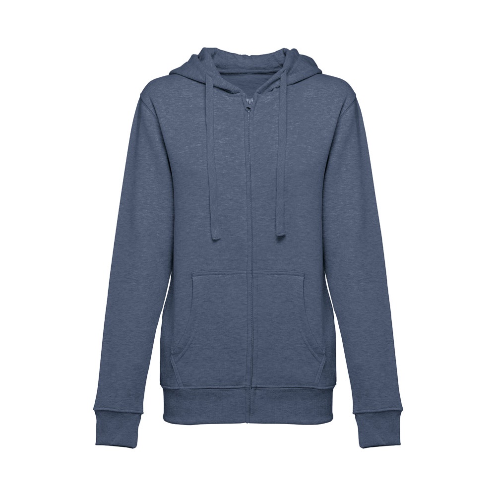 THC AMSTERDAM WOMEN II. Bluza damska z bawełny i poliestru P152751S niebieski melanż
