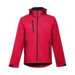 THC ZAGREB II. Męska kurtka softshell z poliestru i elastanu P152762S
