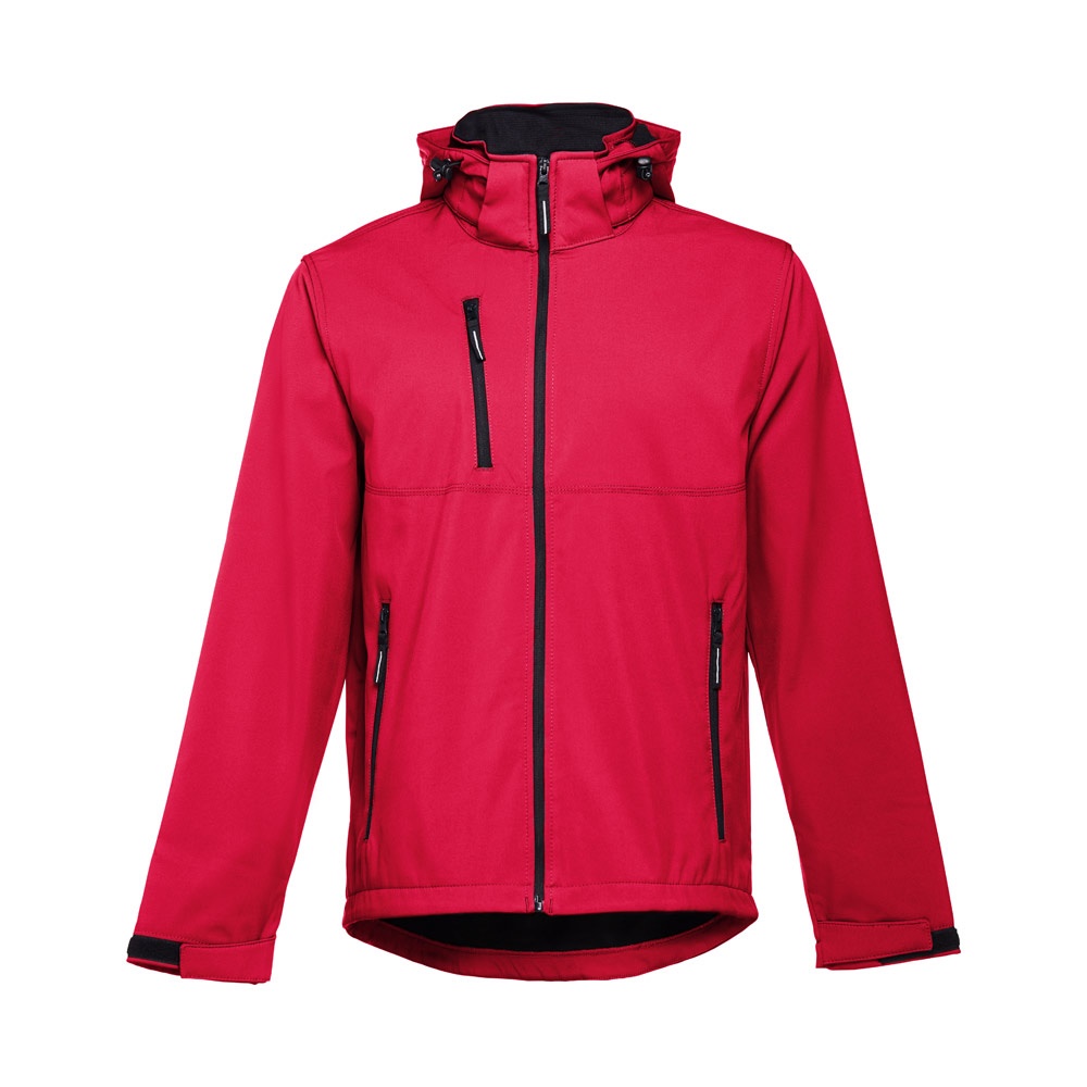 THC ZAGREB II. Męska kurtka softshell z poliestru i elastanu P152762S ST-11187-105-S THC ZAGREB II. Męska kurtka softshell z poliestru i elastanu P152762S ST-11187-105-S