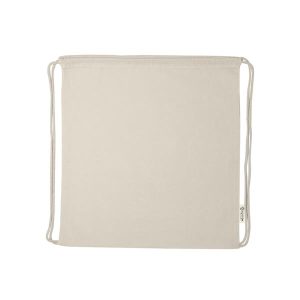 Plecak z bawełny recyklingowej i RPET 140G / ReciBackcotton P152296P