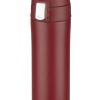 Kubek termiczny LOCK MAT 440 ml P152186A bordowy