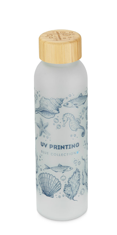 Butelka z recyklingowanego szkła NILLO 500 ml P151597A