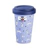 Kubek Freedom Classic 280 ml P041819M biały / granatowy